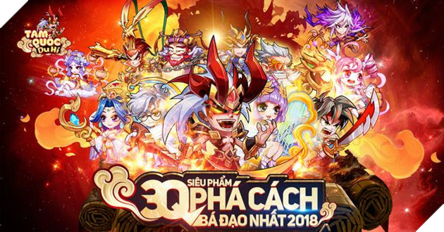 Cộng đồng xôn xao về tựa game chibi Tam Quốc sắp ra mắt tại Việt Nam