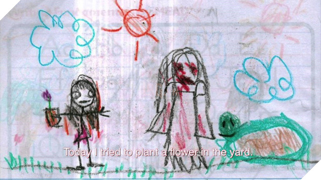 Những bức tranh rùng rợn được vẽ bởi trẻ em đến người lớn khi xem cũng thấy ám ảnh - Ảnh 8.