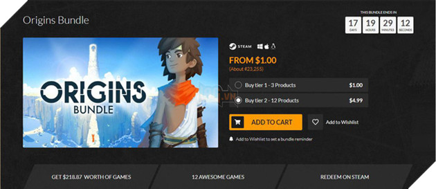 [Halloween Sale] Chỉ 1 USD, nhận ngay bộ 4 game hấp dẫn trị giá hàng trăm nghìn - Ảnh 1.