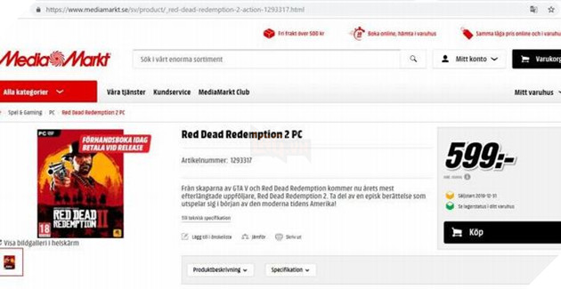 Red Dead Redemption 2 có khả năng ra mắt trên PC vào năm sau