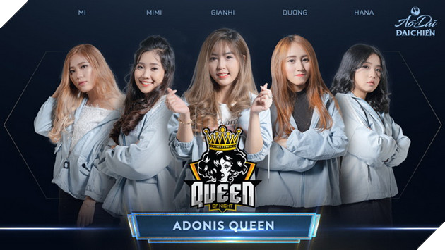 Liên Quân Mobile: Cùng điểm qua các bóng hồng sẽ tham gia Áo Dài Đại Chiến - Team Adonis!