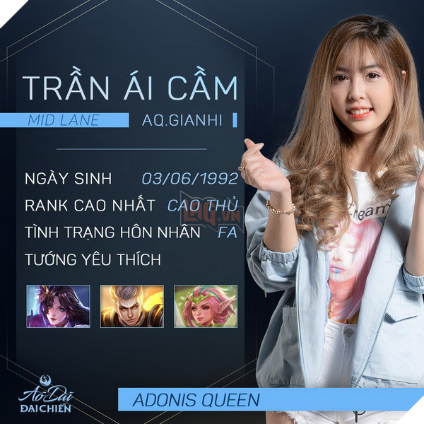 Liên Quân Mobile: Cùng điểm qua các bóng hồng sẽ tham gia Áo Dài Đại Chiến - Team Adonis! 2