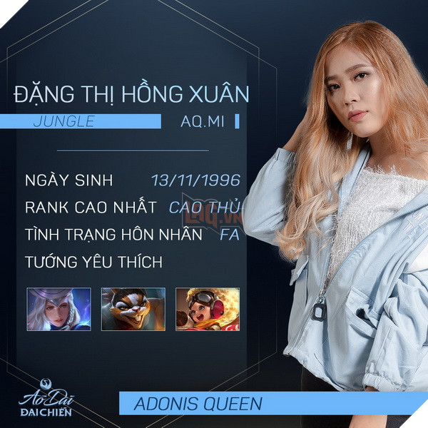 Liên Quân Mobile: Cùng điểm qua các bóng hồng sẽ tham gia Áo Dài Đại Chiến - Team Adonis! 3