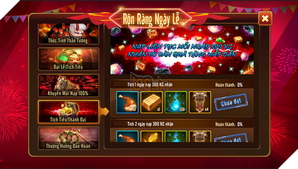 Tam Quốc Go tặng 300 giftcode nhân chuỗi sự kiện Thâu Long Chuyển Phụng 2