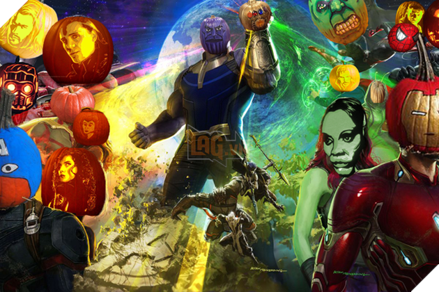 Chết cười với hình ảnh trùm cuối Thanos bị lấy ra làm trò cười trong ngày lễ Halloween - Ảnh 12.