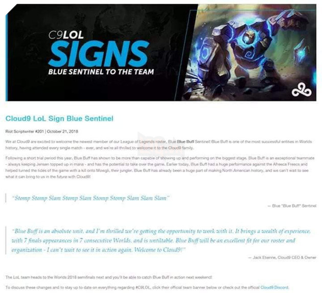 CKTG 2018: Xuất sắc ăn mạng người đi rừng của AFs, Bùa Xanh chính thức có mặt trong đội hình Cloud9 - Ảnh 2.