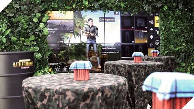 Cửa hàng bán điện thoại với chủ đề PUBG cực chất vừa được OPPO hé lộ