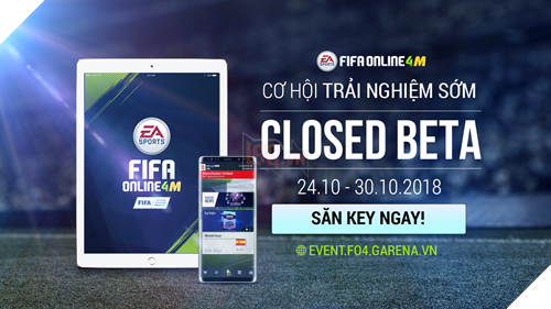 Săn Key Closed Beta để trải nghiệm FIFA Online 4 Mobile! - ảnh 1