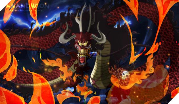One Piece: Mãn nhãn với hình dạng của Tứ Hoàng Kaido qua trí tưởng tượng của fan - Ảnh 8.