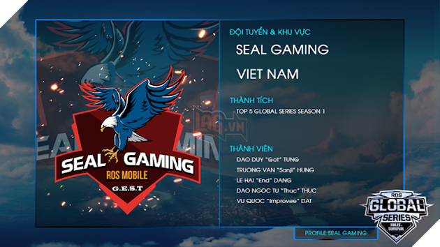 ROS Mobile Global Series Season 2: Cùng tìm hiểu đội hình ra quân của 5 đại diện đến từ Việt Nam 5