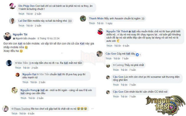 Cộng đồng Dragon Nest Mobile xôn xao về “Gái đẹp” vạn người mê Vũ Công Kali 2