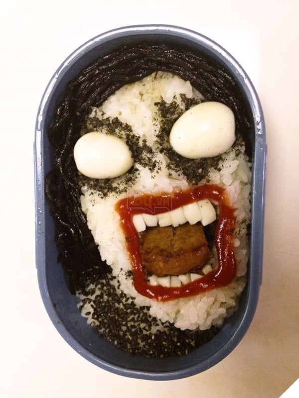 Những hộp cơm mang phong cách kinh dị kiểu Nhật Bản trong ngày Halloween - Ảnh 4.