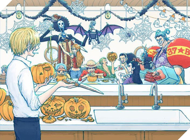 Đau ruột với hình ảnh các nhân vật One Piece hóa trang đón Halloween - Ảnh 11.