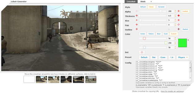 Counter-Strike: Global Offensive CS: GO - Hướng dẫn chi tiết cách tùy chỉnh CrossHair theo cách chuyên nghiệp nhất 15
