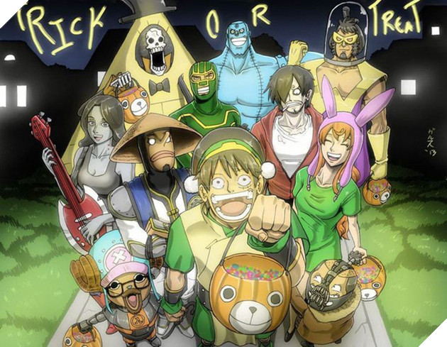Đau ruột với hình ảnh các nhân vật One Piece hóa trang đón Halloween - Ảnh 12.