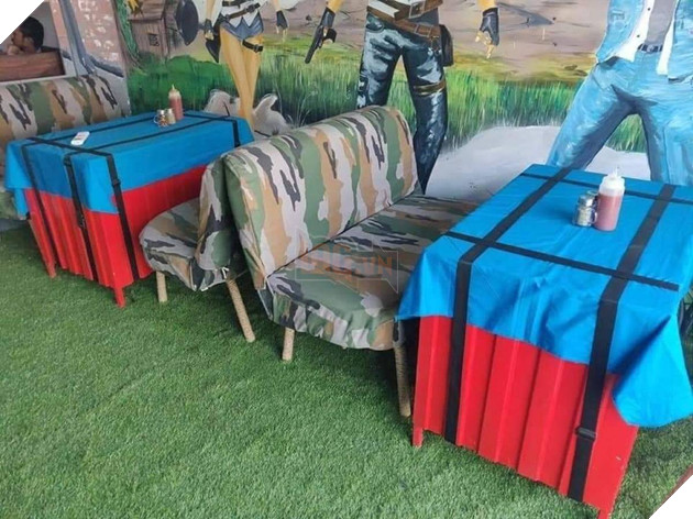 Hết cửa hàng điện thoại, Ấn Độ còn có luôn cả nhà hàng chủ đề PUBG, ngồi đớp thính tại chỗ