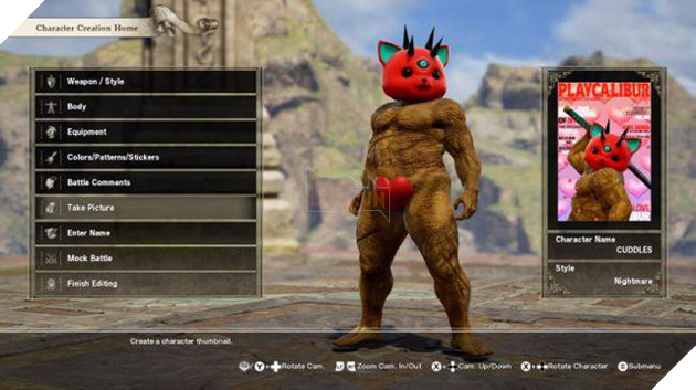 Chết cười với tạo hình nhân vật siêu lầy lội trong SoulCalibur IV - Ảnh 12.