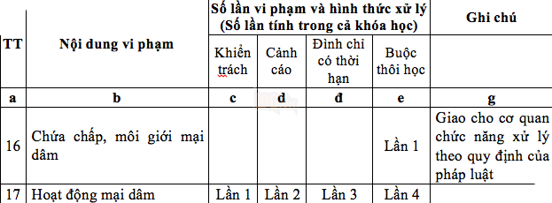 Dự thảo sinh viên hoạt động mại dâm lần thứ 4 mới bị đuổi học: Bộ GD-ĐT thừa nhận không phù hợp, kiểm điểm ban soạn thảo - Ảnh 1.