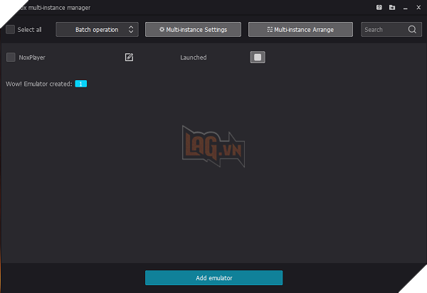 Cách cày chục tài khoản Âm Dương Sư với NoxPlayer