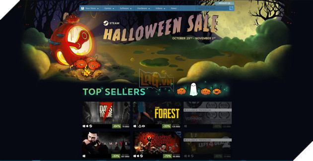 Halloween Sale chính thức khởi động, Steam giảm giá sập sàn cả tấn game khủng - Ảnh 1.