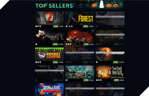 Halloween Sale chính thức khởi động, Steam giảm giá sập sàn cả tấn game khủng - Ảnh 2.