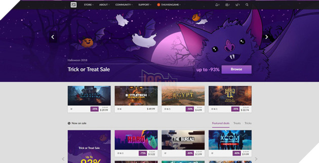 Tưng bừng Halloween Sale với GOG, game giảm giá nhiều nhất đến 93% - Ảnh 1.