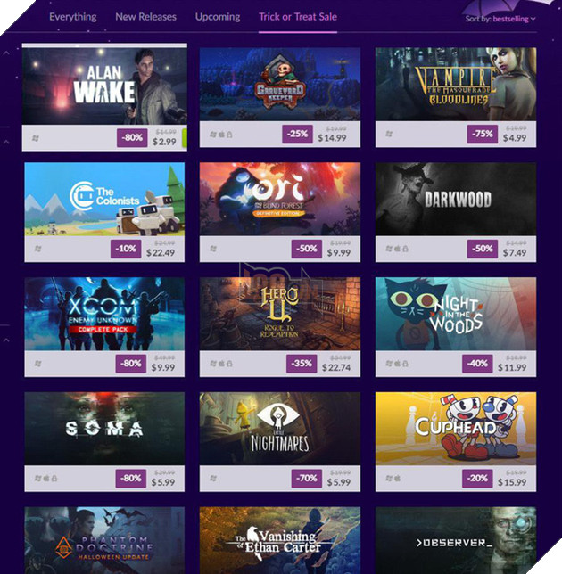 Tưng bừng Halloween Sale với GOG, game giảm giá nhiều nhất đến 93% - Ảnh 2.