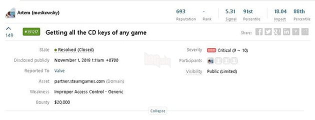 Một lập trình viên phát hiện ra lỗ hổng nghiêm trọng của Steam cho phép tải về toàn bộ game mà không mất đồng nào, nhưng Valve chỉ thưởng 460 triệu đồng - Ảnh 2. Một lập trình viên phát hiện ra lỗ hổng nghiêm trọng của Steam cho phép tải về toàn bộ game mà không mất đồng nào, nhưng Valve chỉ thưởng 460 triệu đồng - Ảnh 2.