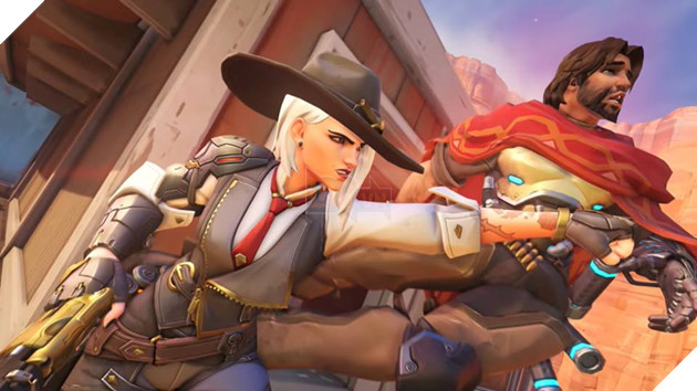 Overwatch ra mắt vị tướng thứ 29 - Ashe siêu nữ xạ thủ với khả năng triệu hồi robot mới lạ 8