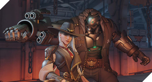 Overwatch ra mắt vị tướng thứ 29 - Ashe siêu nữ xạ thủ với khả năng triệu hồi robot mới lạ 6