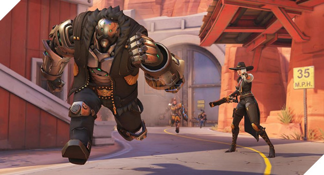 Overwatch ra mắt vị tướng thứ 29 - Ashe siêu nữ xạ thủ với khả năng triệu hồi robot mới lạ 7