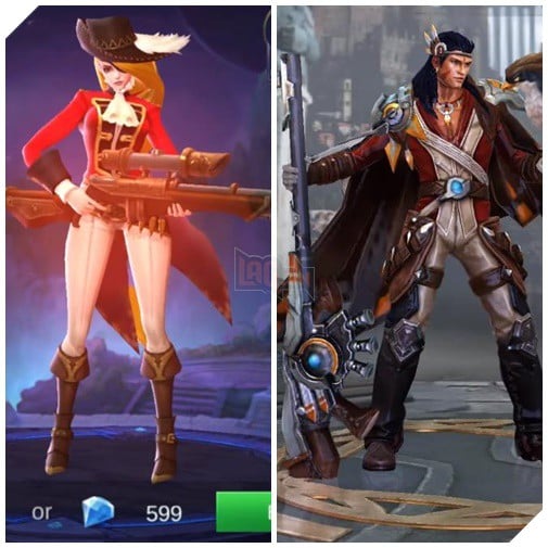Nhìn dàn tướng, Liên Quân Mobile và Mobile Legends trông cứ như... 2 anh em ruột - Ảnh 7. Nhìn dàn tướng, Liên Quân Mobile và Mobile Legends trông cứ như... 2 anh em ruột - Ảnh 7.