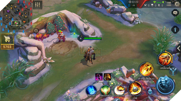 Không khí Giáng sinh lan tỏa vào trong bản đồ mới của Liên Quân Mobile - Ảnh 4.