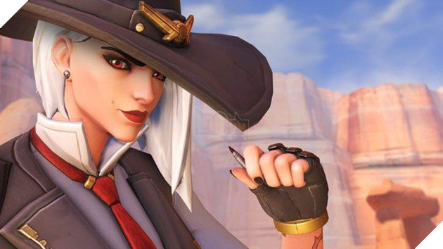 Phan ung cua cong dong game thu khi Overwatch ra mat Ashe,duoc dem so sanh vui voi Ashe cua LMHT Phản ứng vui cá»§a fan LMHT khi thấy Overwatch nhá hà ng nữ xạ thá»§ má»i vá»i mái tóc trắng và tên gá»i Ashe - Ảnh 1.