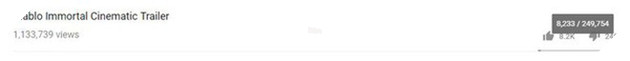 Nhái game Trung Quốc, trailer Diablo bản mobile lọt top video bị dislike nhiều nhất lịch sử YouTube - Ảnh 3. Nhái game Trung Quốc, trailer Diablo bản mobile lọt top video bị dislike nhiều nhất lịch sử YouTube - Ảnh 3.
