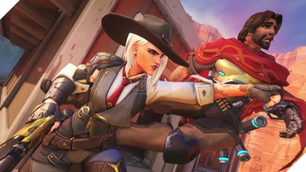 Phan ung cua cong dong game thu khi Overwatch ra mat Ashe,duoc dem so sanh vui voi Ashe cua LMHT 3 Phản ứng vui cá»§a fan LMHT khi thấy Overwatch nhá hà ng nữ xạ thá»§ má»i vá»i mái tóc trắng và tên gá»i Ashe - Ảnh 3.