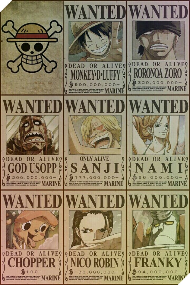 Tính đến tập 924 này, Luffy đã có bao nhiêu lần gia tăng mức tiền thưởng của mình kể từ 1997 đến 2018 5