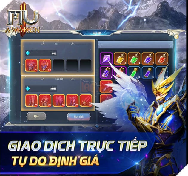 MU Awaken - VNG cho phép người chơi giao dịch trực tiếp 7