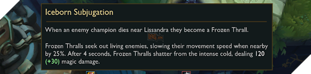 [PBE 8.23 lần 1] Ra mắt nội tại mới của Lissandra, đồ thần sẽ được Ornn nâng cấp miễn phí - Ảnh 4.