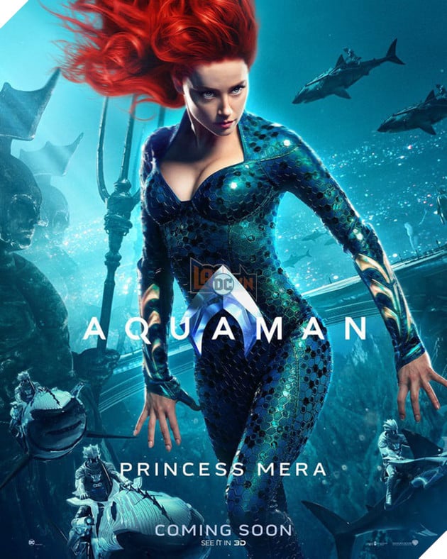 Bất ngờ tung poster mới, nhưng điều khiến người hâm mộ phấn khích không phải Aquaman mà chính là Mera, nữ thủy thần tóc đỏ gợi cảm - Ảnh 6. Bất ngờ tung poster mới, nhưng điều khiến người hâm mộ phấn khích không phải Aquaman mà chính là Mera, nữ thủy thần tóc đỏ gợi cảm - Ảnh 6.