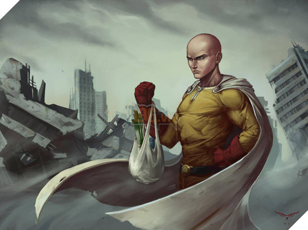 Ngắm bộ ảnh chân dung chất hơn nước cất về thánh phồng Saitama của One-Punch Man - Ảnh 2. Ngắm bộ ảnh chân dung chất hơn nước cất về thánh phồng Saitama của One-Punch Man - Ảnh 2.