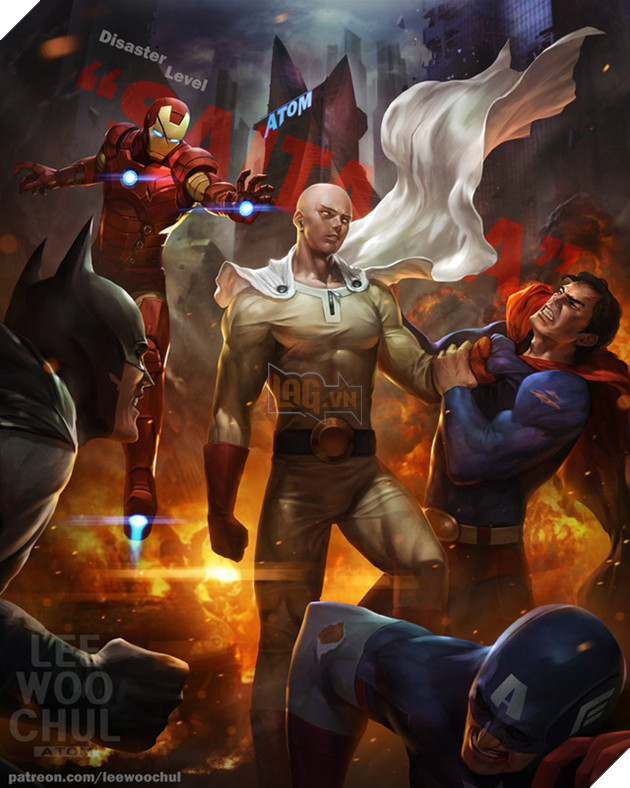 Ngắm bộ ảnh chân dung chất hơn nước cất về thánh phồng Saitama của One-Punch Man - Ảnh 6. Ngắm bộ ảnh chân dung chất hơn nước cất về thánh phồng Saitama của One-Punch Man - Ảnh 6.