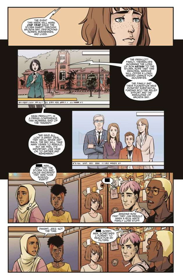 Life is Strange bước sang truyện tranh, tiếp tục câu chuyện của Max và Chloe 4