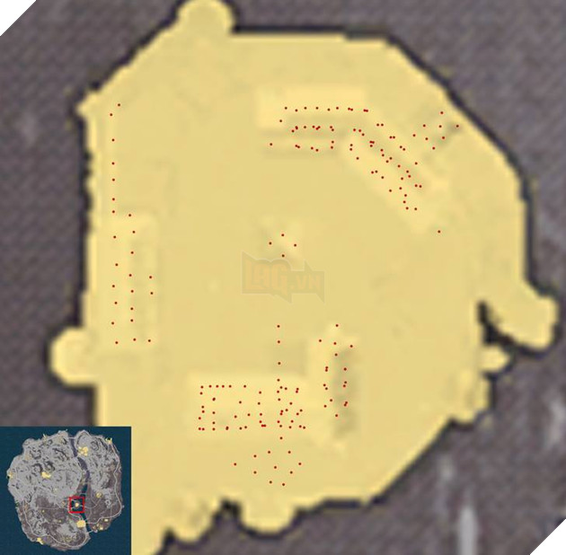 Hé lộ các điểm spawn đồ trong snow map sắp ra mắt của PUBG
