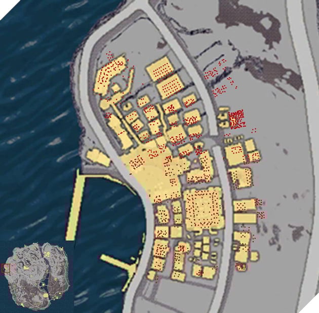 Hé lộ các điểm spawn đồ trong snow map sắp ra mắt của PUBG