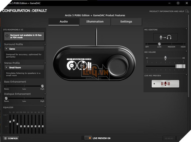 Đánh giá bộ đôi Steelseries Arctis 5 PUBG Edittion+ Game DAC: Hiệu năng trên giá thành vô đối 30
