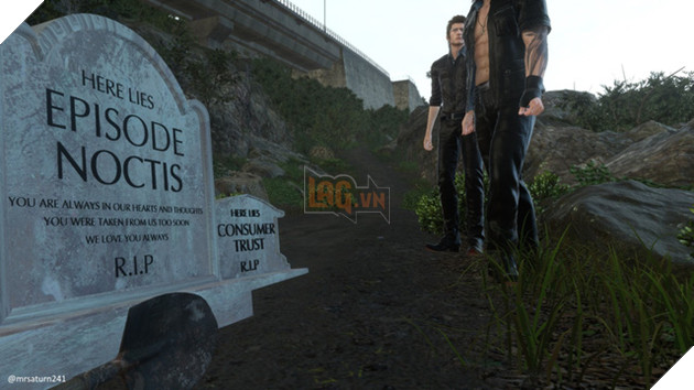 Game thủ lập bia mộ tưởng niệm… các bản DLC chết yểu của Final Fantasy XV - Ảnh 1.