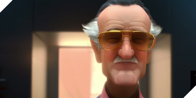 Một nhân vật hoạt hình trong “Big Hero 6” (Biệt đội Big Hero 6 - 2014) được tạo hình dựa trên diện mạo của Stan Lee ngoài đời thực.