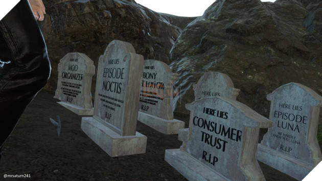 Game thủ lập bia mộ tưởng niệm… các bản DLC chết yểu của Final Fantasy XV - Ảnh 3.