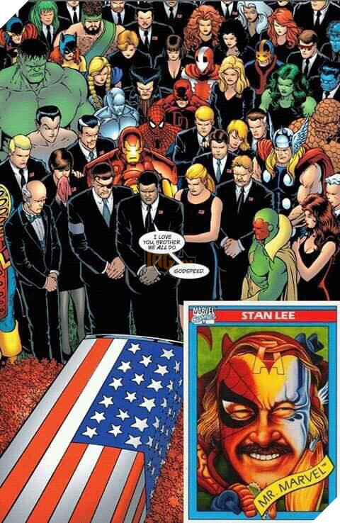 Loạt ảnh các siêu anh hùng đồng loạt tiếc thương người cha lớn Stan Lee - Ảnh 13.